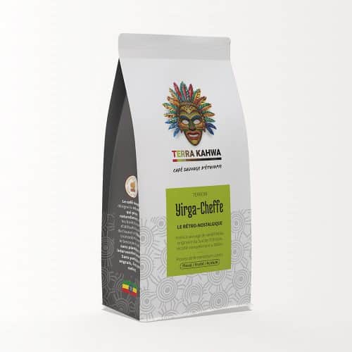 Yirga-Cheffe (Typica, Lavé) Légère acidité, fruité