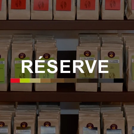 Réserve café torréfié Arabica Moka Terra Kahwa